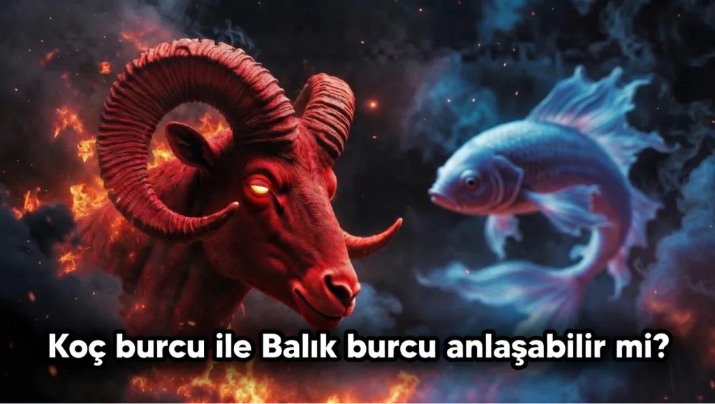 Koç burcu ile Balık burcu anlaşabilir mi? Koç ve Balık uyumu aşk